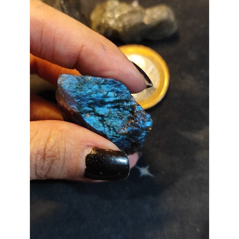 CHEFFY Labradorite Crystal Raw uncut