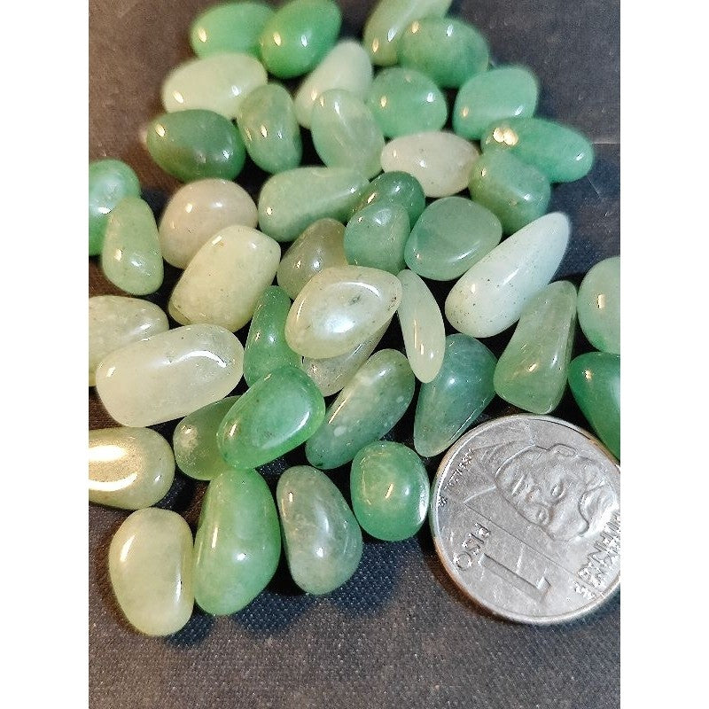 CHEFFY Aventurine mini tumbled crystals gemstones SOLD PER PACK