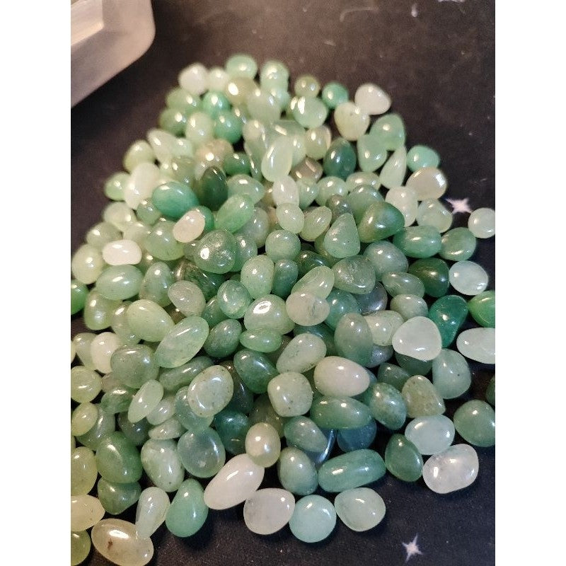CHEFFY Aventurine mini tumbled crystals gemstones SOLD PER PACK