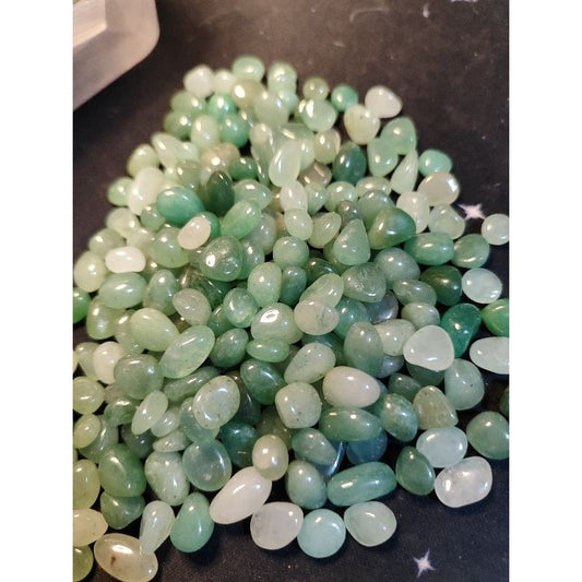 CHEFFY Aventurine mini tumbled crystals gemstones SOLD PER PACK