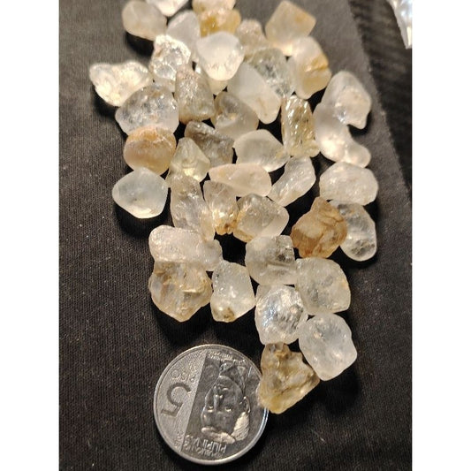 CHEFFY Topaz Raw Crystals Gemstones