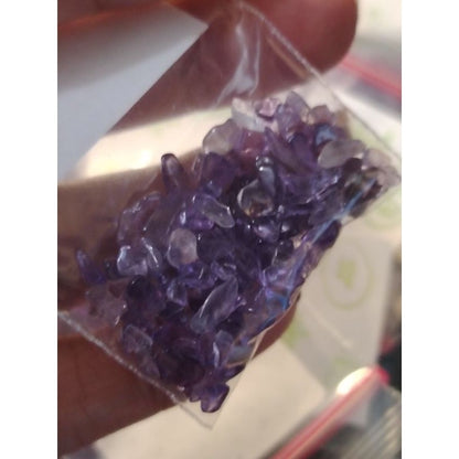 CHEFFY Amethyst Chips Crystals Gemstones