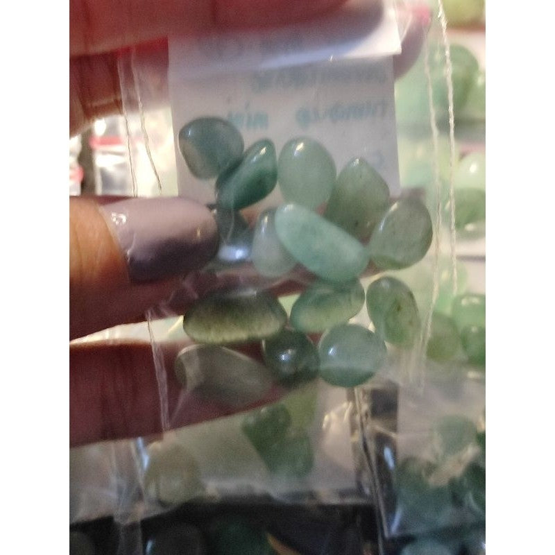 CHEFFY Aventurine mini tumbled crystals gemstones SOLD PER PACK