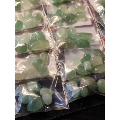 CHEFFY Aventurine mini tumbled crystals gemstones SOLD PER PACK