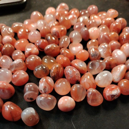 CHEFFY Carnelian Crystal Tumbled Gemstone