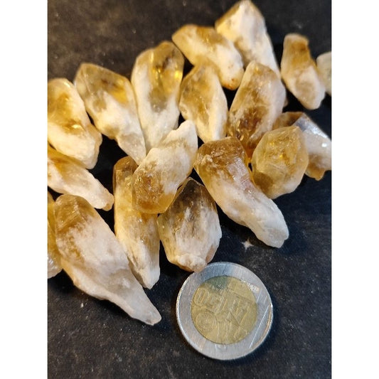 CHEFFY Citrine Points Crystal Gemstone