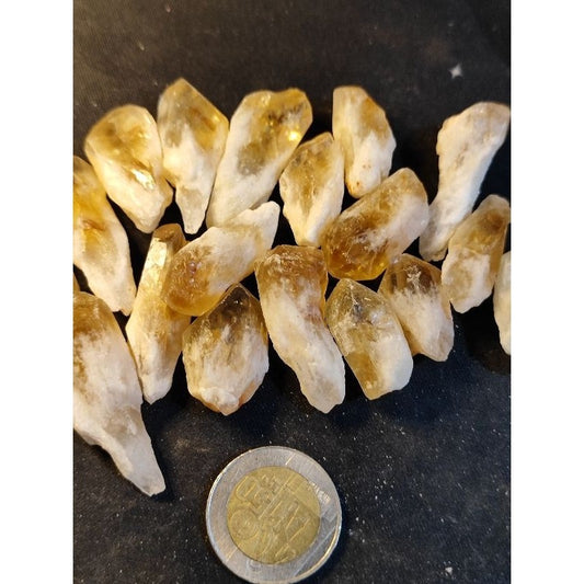 CHEFFY Citrine Points Crystal Gemstone