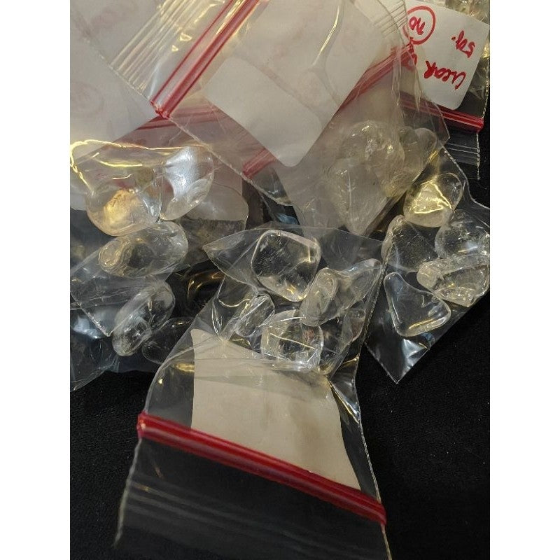CHEFFY Clear Quartz Chips Gemstone Crystal