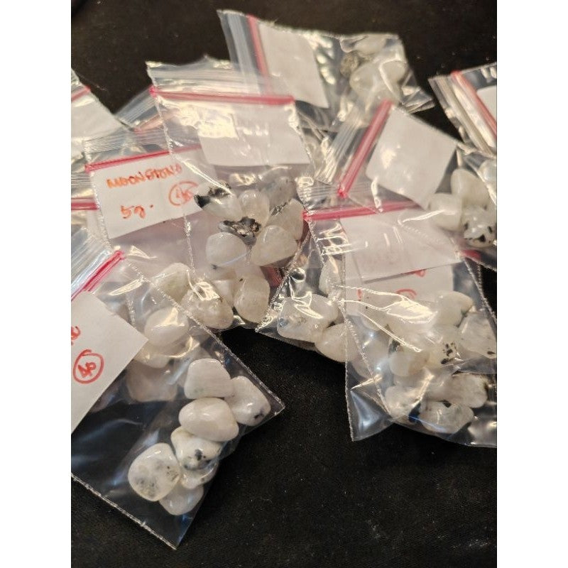 CHEFFY Moonstone Chips Gemstone Crystals