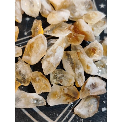 CHEFFY Citrine Crystal Gemstones Mini Raw