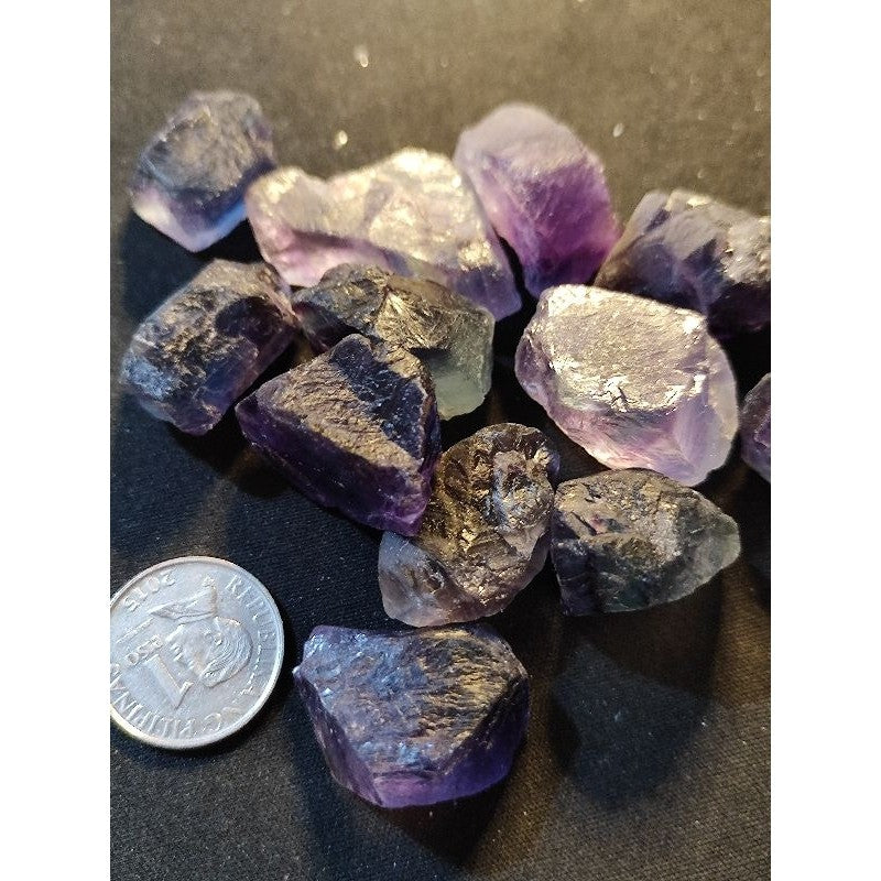 CHEFFY Rainbow Fluorite Gemstone Crystal