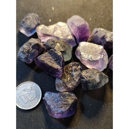 CHEFFY Rainbow Fluorite Gemstone Crystal