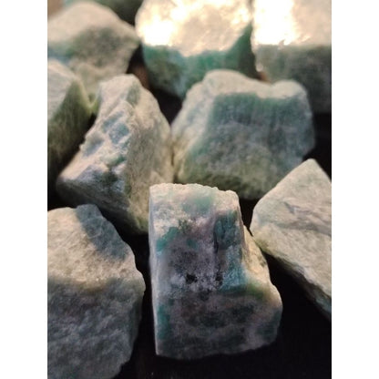 CHEFFY Raw Amazonite Crystal Gemstone