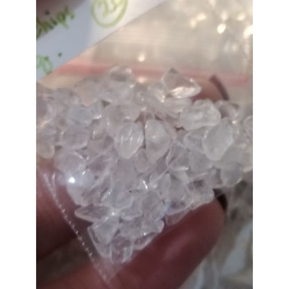 CHEFFY Clear Quartz Chips Gemstone Crystal