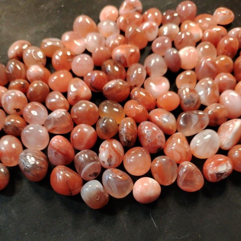 CHEFFY Carnelian Crystal Tumbled Gemstone