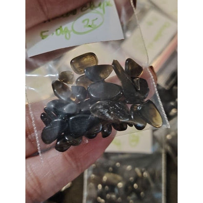 CHEFFY Obsidian Chips Gemstones Crystals