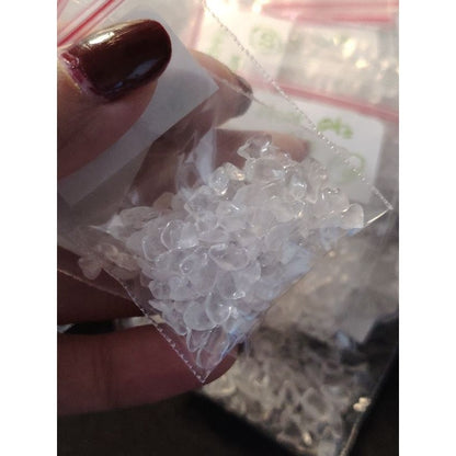 CHEFFY Clear Quartz Chips Gemstone Crystal