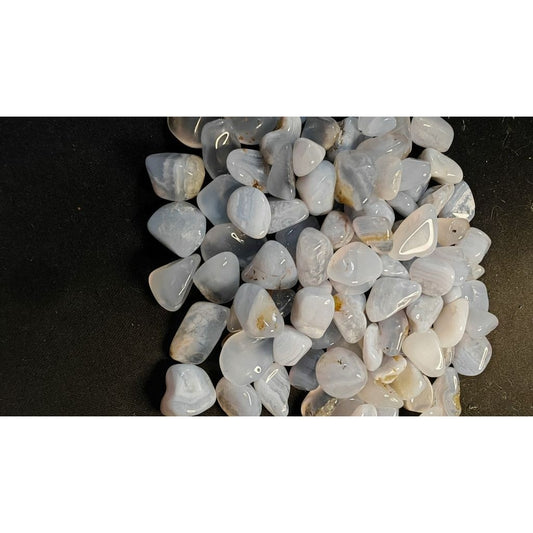 CHEFFY Blue Lace Agate Mini Crystals Gemstones