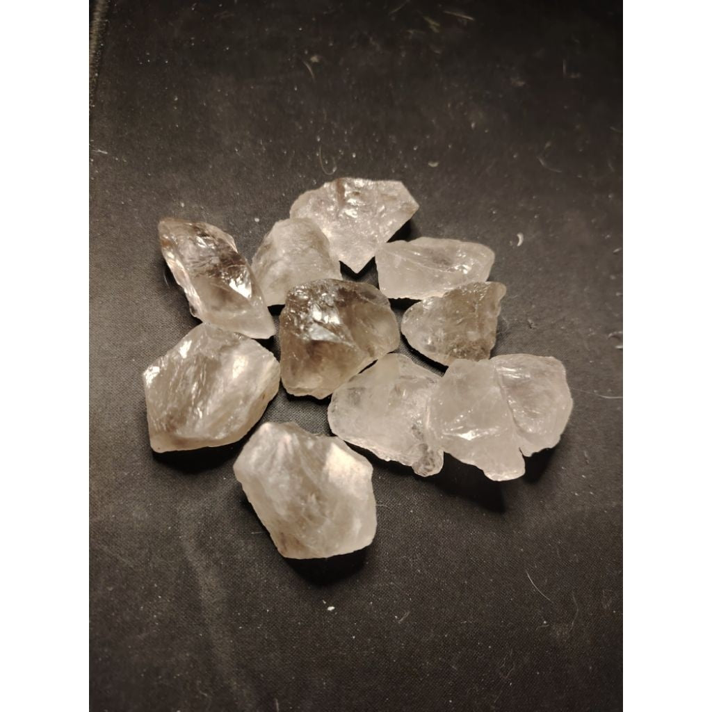 CHEFFY Smokey Quartz Crystal Raw Gemstones