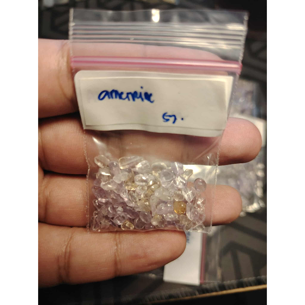 CHEFFY Ametrine Chips Crystals Gemstones