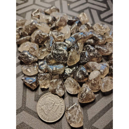 CHEFFY Smoky Quartz Tumbled Crystals Gemstones
