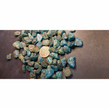 CHEFFY Blue Apatite Crystal Gemstone