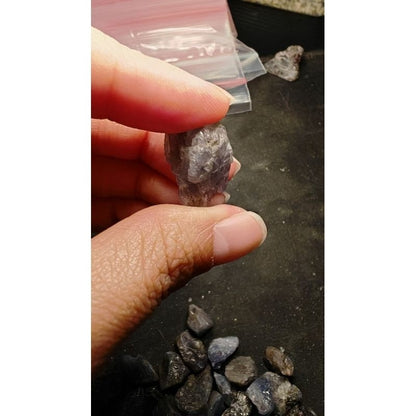 CHEFFY Tanzanite Raw Crystals Gemstones