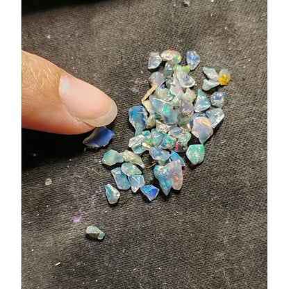 CHEFFY Ethiopian Opal Raw Chips Crystals Gemstones Per Pack