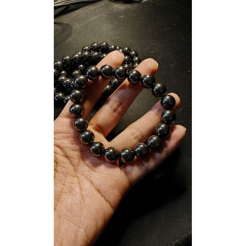 CHEFFY Hematite Bracelet Crystals Gemstones