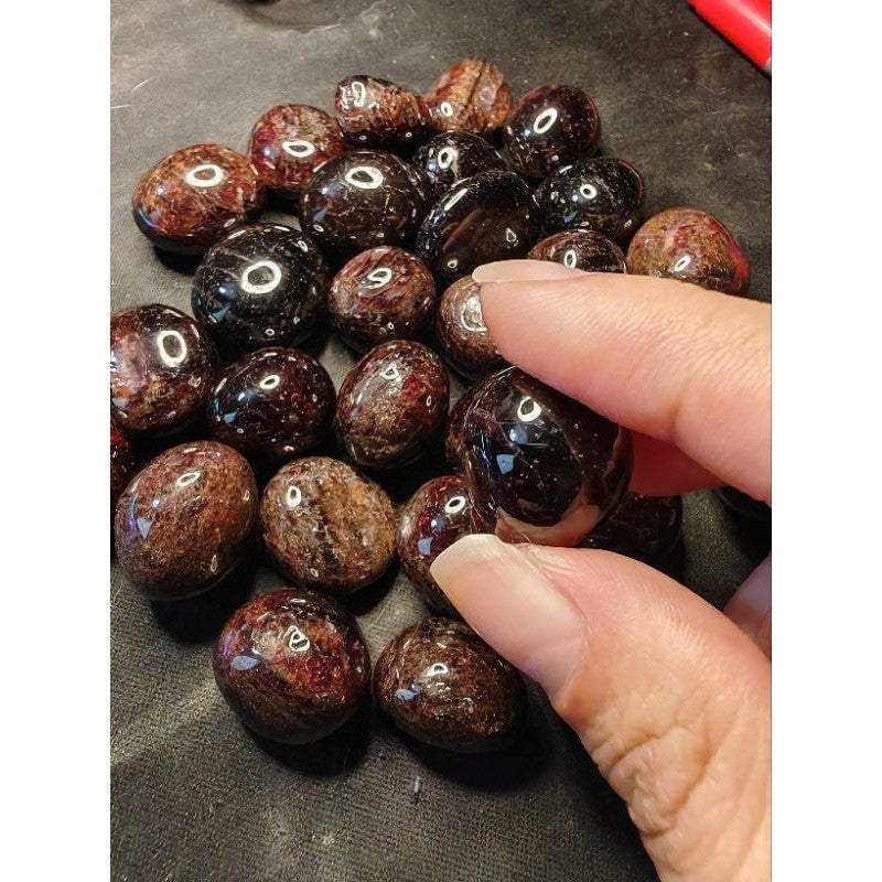 CHEFFY Garnet Tumbled Crystals Gemstones