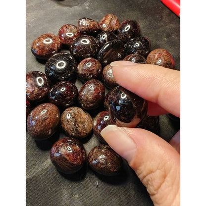 CHEFFY Garnet Tumbled Crystals Gemstones