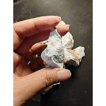 CHEFFY Angelite Raw Crystal Gemstone