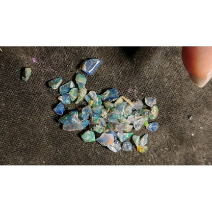 CHEFFY Ethiopian Opal Raw Chips Crystals Gemstones Per Pack