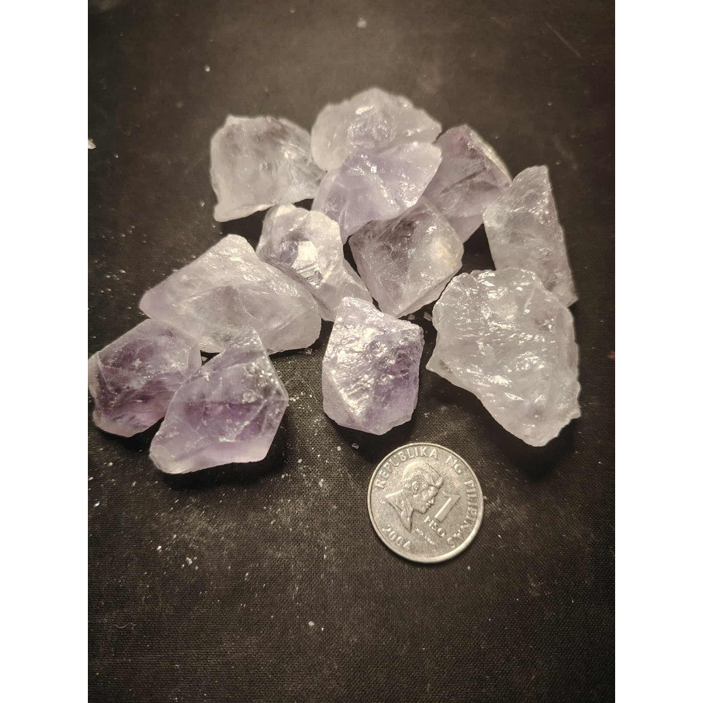 CHEFFY Amethyst Light Crystal Gemstones Raw