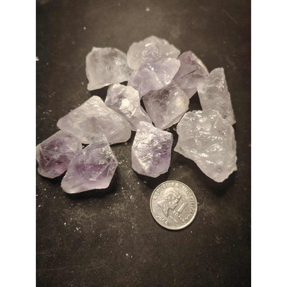 CHEFFY Amethyst Light Crystal Gemstones Raw
