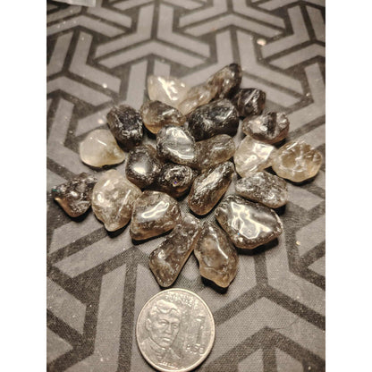 CHEFFY Smoky Quartz Tumbled Crystals Gemstones