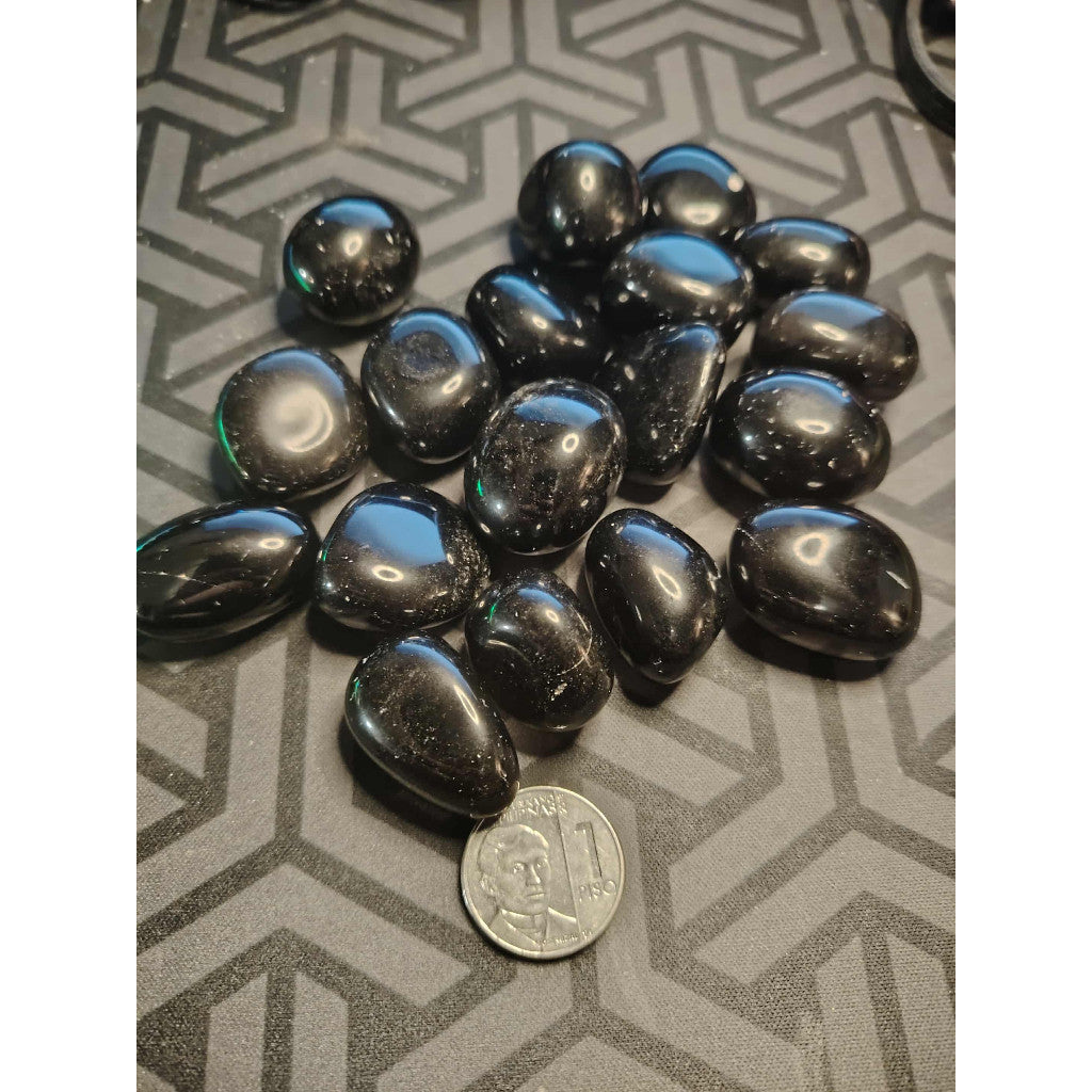 CHEFFY Obsidian Crystal Gemstone Tumbled