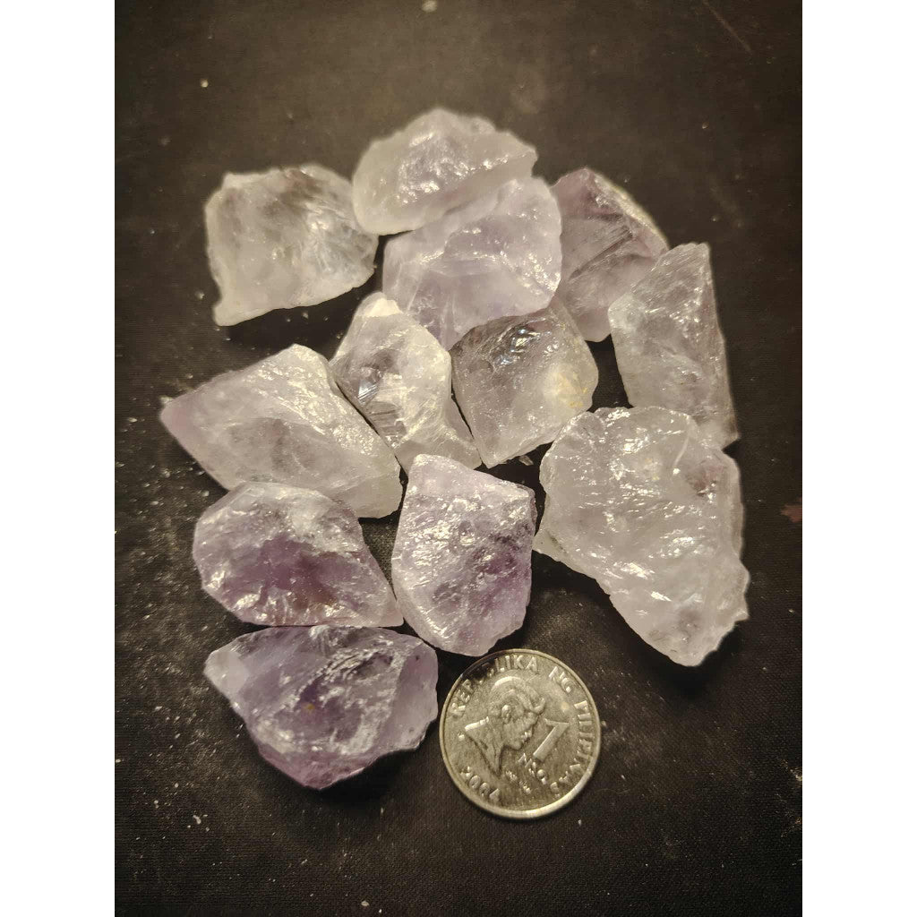 CHEFFY Amethyst Light Crystal Gemstones Raw