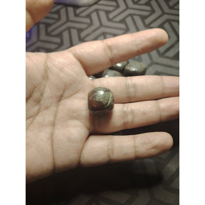 CHEFFY Dragon Bloodstone Tumbled Crystal Gemstone