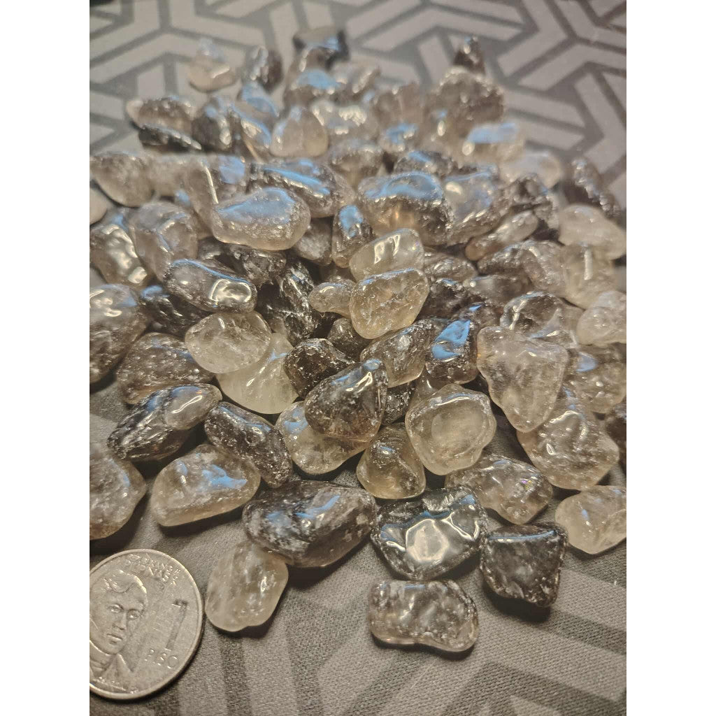 CHEFFY Smoky Quartz Tumbled Crystals Gemstones