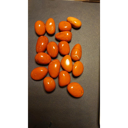 CHEFFY Red Jasper Crystals Gemstones Tumbled Freeform