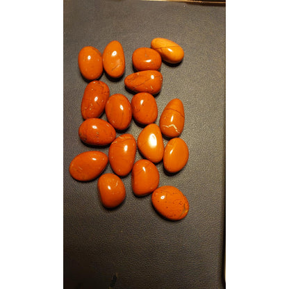 CHEFFY Red Jasper Crystals Gemstones Tumbled Freeform