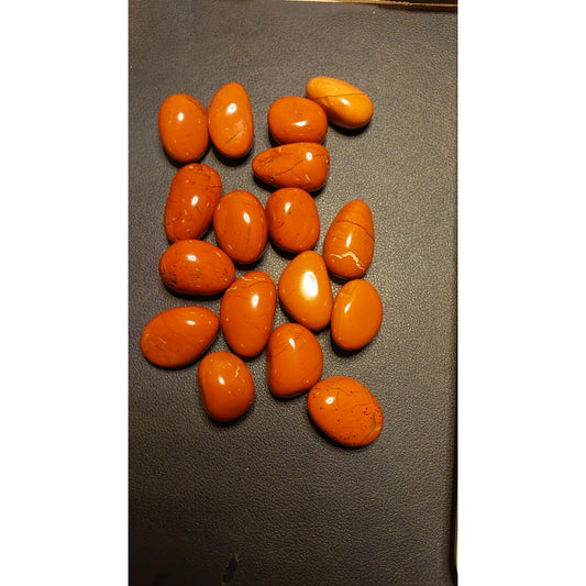CHEFFY Red Jasper Crystals Gemstones Tumbled Freeform