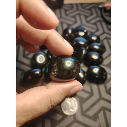 CHEFFY Obsidian Crystal Gemstone Tumbled