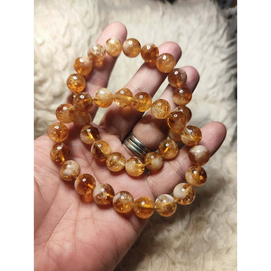 CHEFFY Citrine Bracelet High Quality