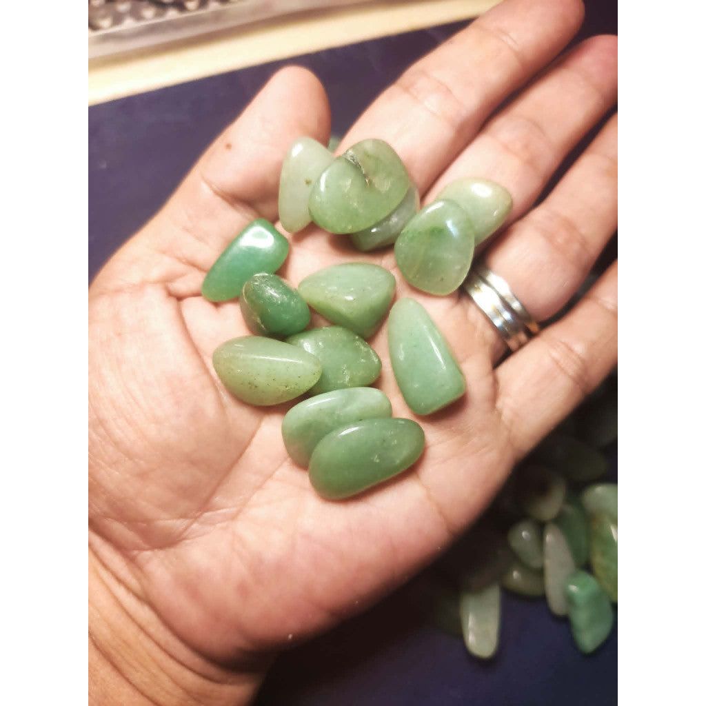 CHEFFY Aventurine Tumbled Freeform Small Crystal Gemstone