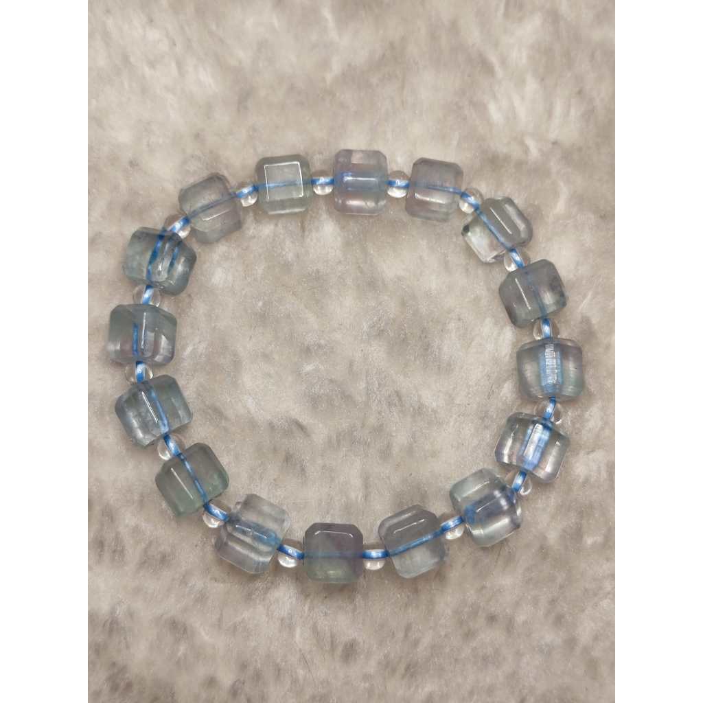 CHEFFY Aquamarine Bracelet (8mm) | Genuine Natural Crystal Gemstone