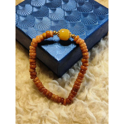 CHEFFY'S RED AVENTURINE BRACELET 5mm - Natural Gemstone Crystal for Vitality & Courage