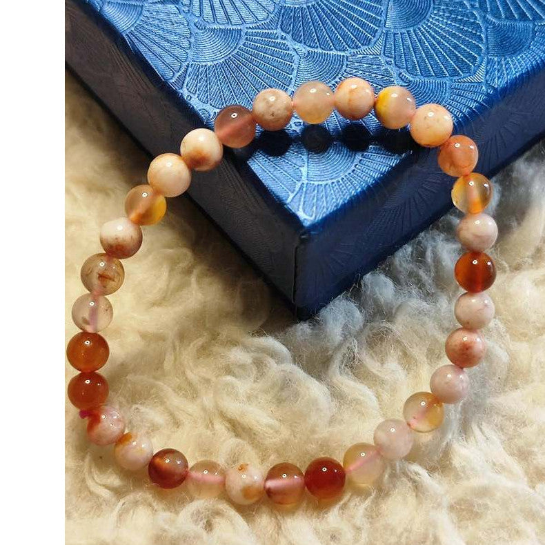 CHEFFY Red Agate Bracelet