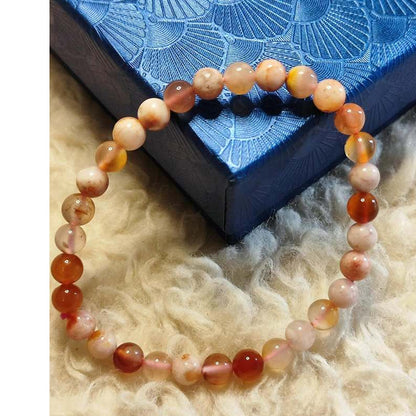 CHEFFY Red Agate Bracelet